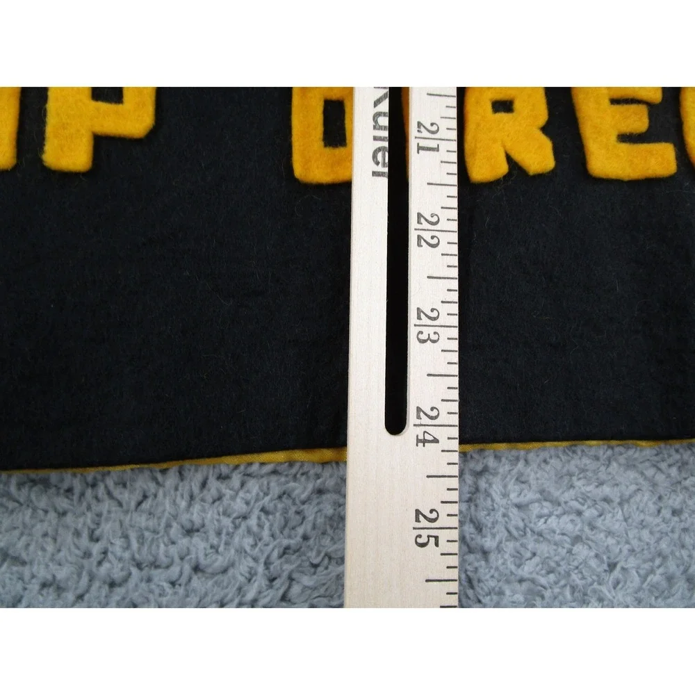 Vintage 1977 Black Jack CB Club Vest Camp Director Southern California Black XL
